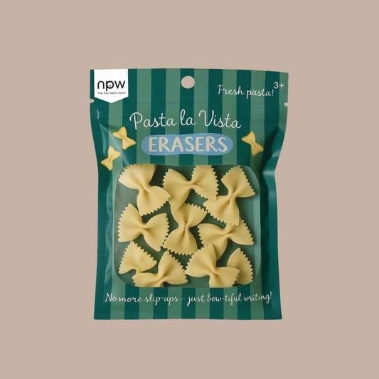 Pasta La Vista Mini Erasers