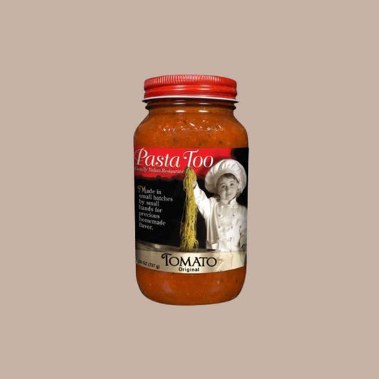Pasta Too Homemade Pasta Sauces