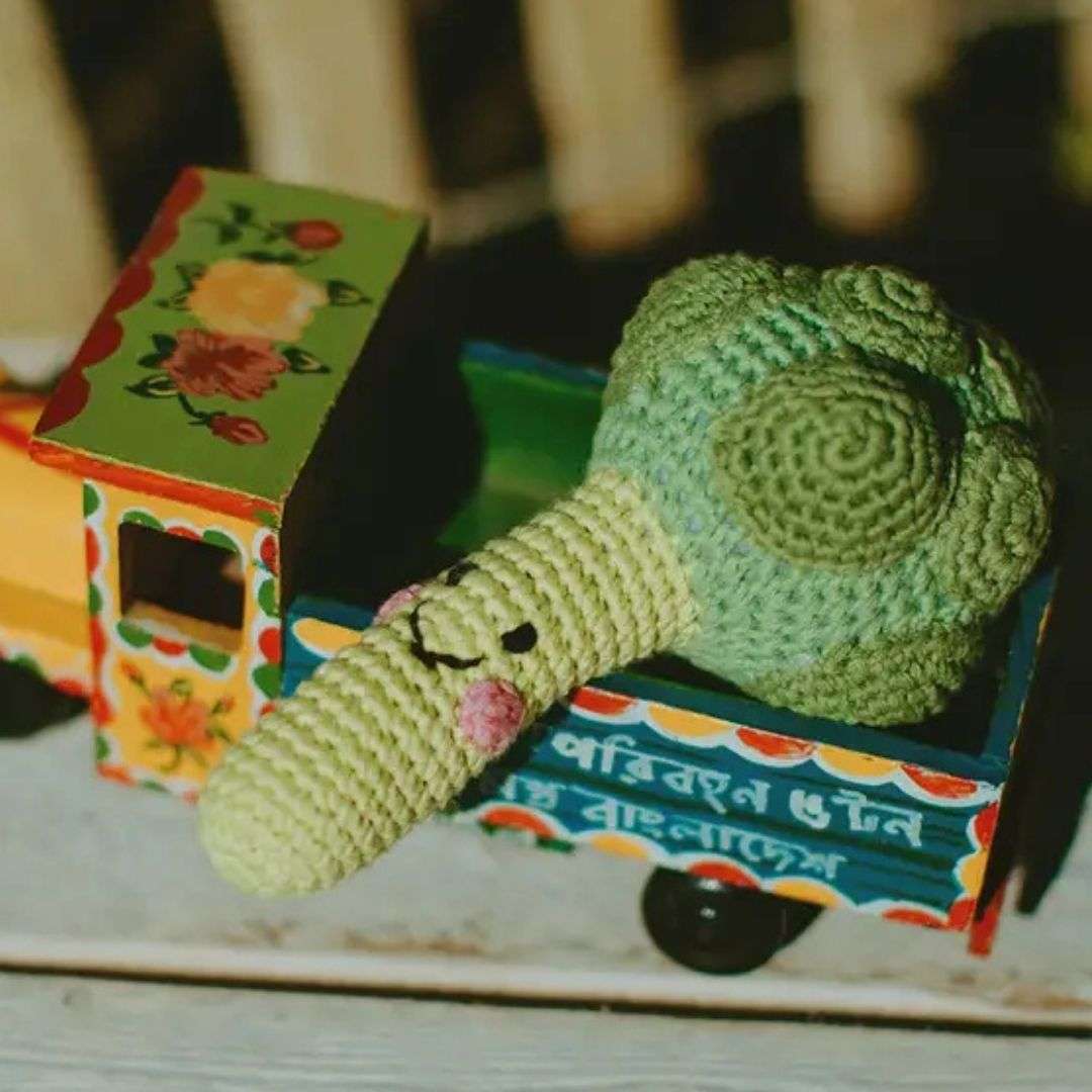 Pebble Baby Rattles