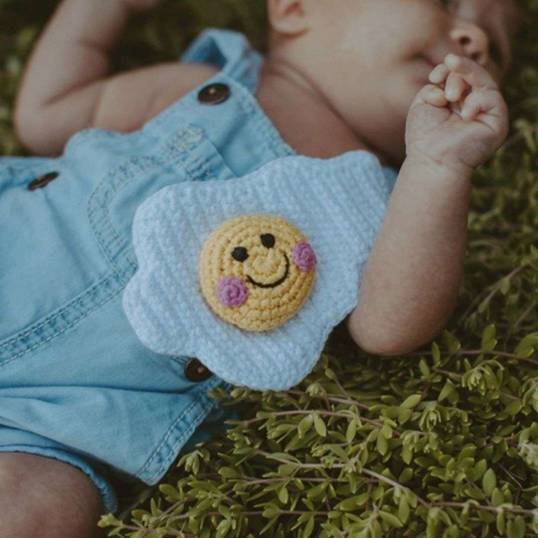 Pebble Baby Rattles