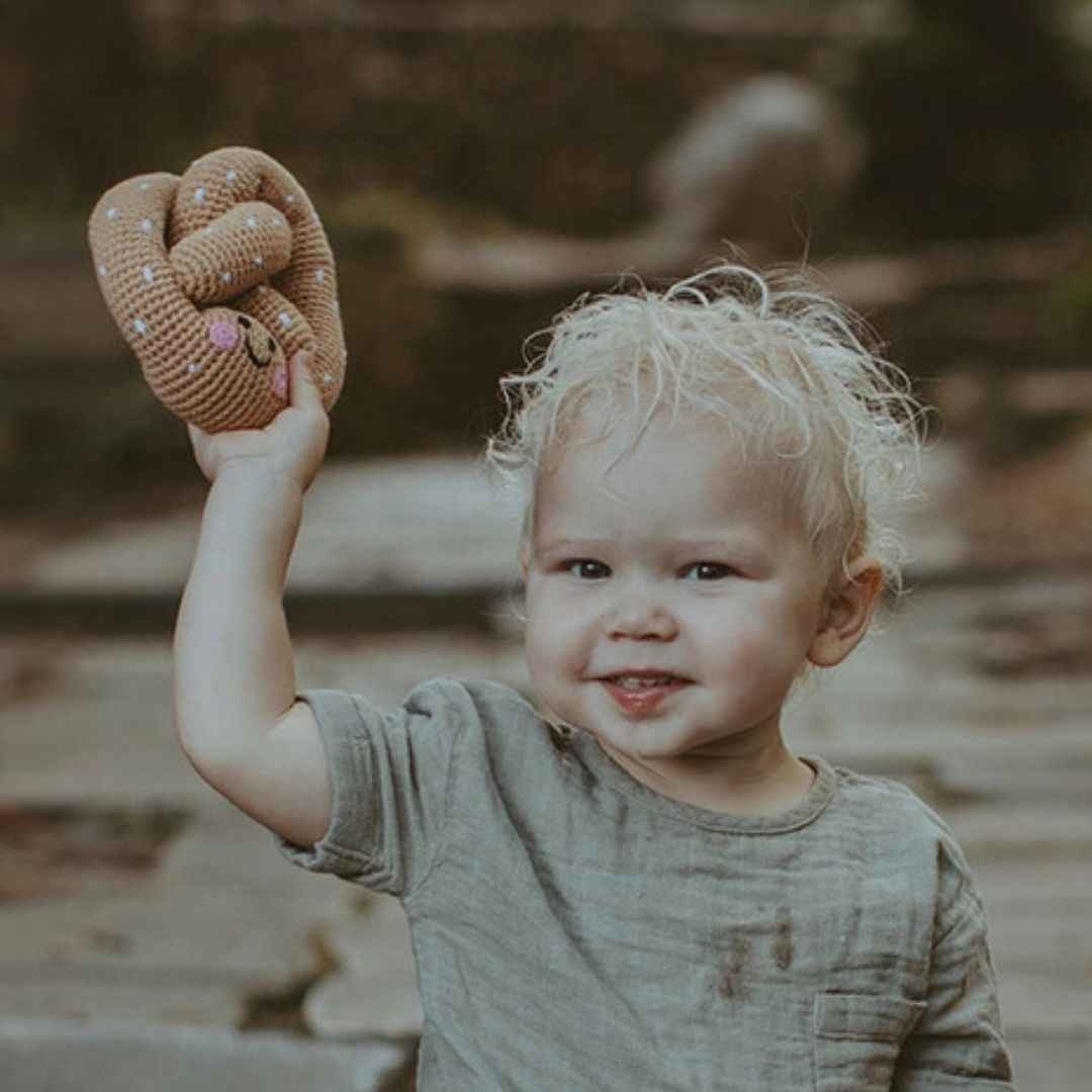 Pebble Baby Rattles