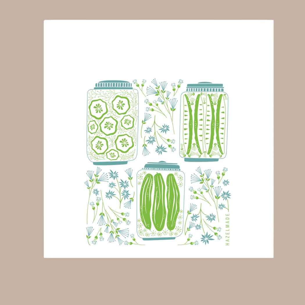 Pickles Tea Towel