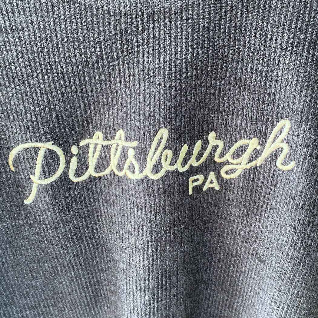 Pittsburgh Corded Crew - Lightweight Corduroy Crewneck Pullover