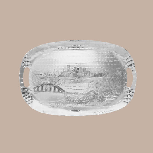 Pittsburgh Skyline Luncheon Tray - KINSHIP GIFT
