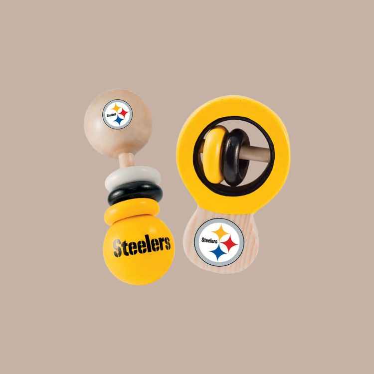 Pittsburgh Steelers Baby Rattles