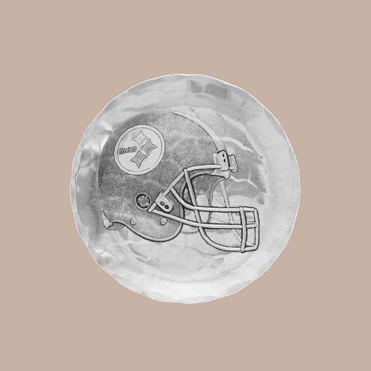 Pittsburgh Steelers Helmet Metal Coaster