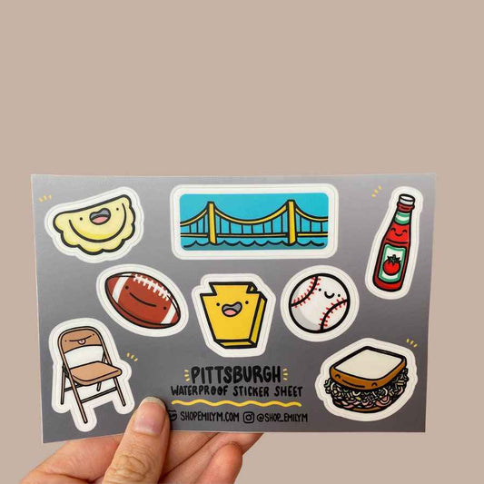 Emily M Pittsburgh Stickers