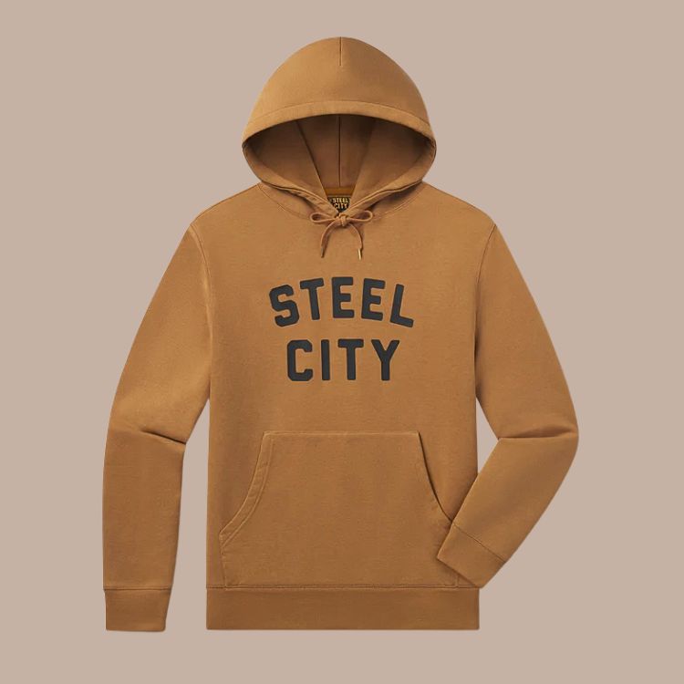 Steel City Logo Pullover - Brown