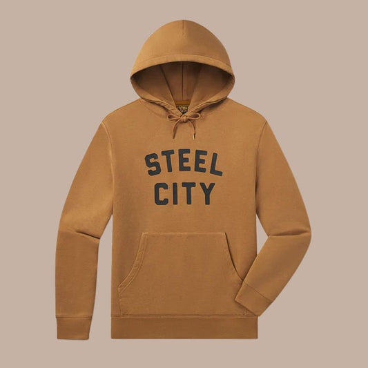 Steel City Logo Pullover - Brown