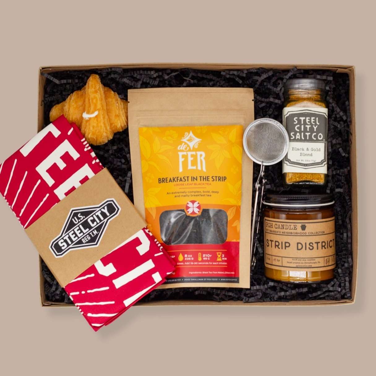 The Strip District Pittsburgh Gift Box - Unique Pittsburgh Gift Ideas-Pittsburgh Pride Gift-KINSHIP GIFT-Regular Strip District-KINSHIP GIFT