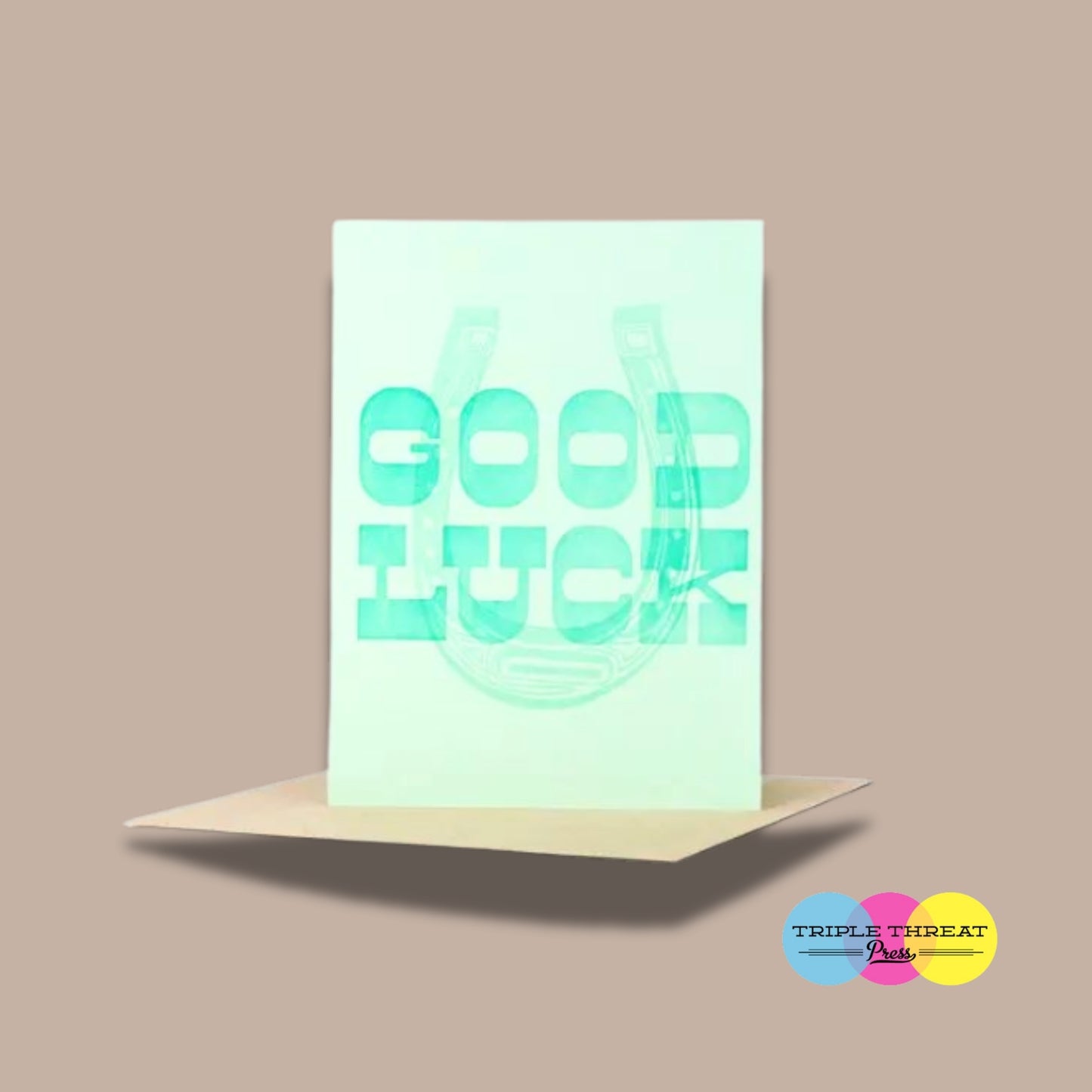 Triple Threat Press Greeting Cards-Box Builder Item-Triple Threat Press-Good Luck-KINSHIP GIFT