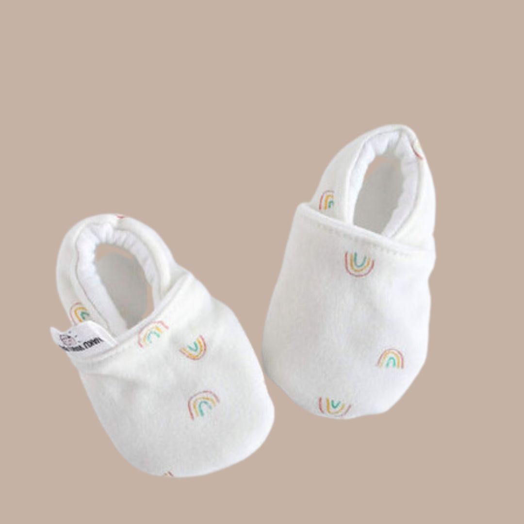 Baby Booties - Rainbow-Box Builder Item-Waku Waku Baby-Babies/Kids, LDT:GW:RESTRICT, Waku Waku Baby-