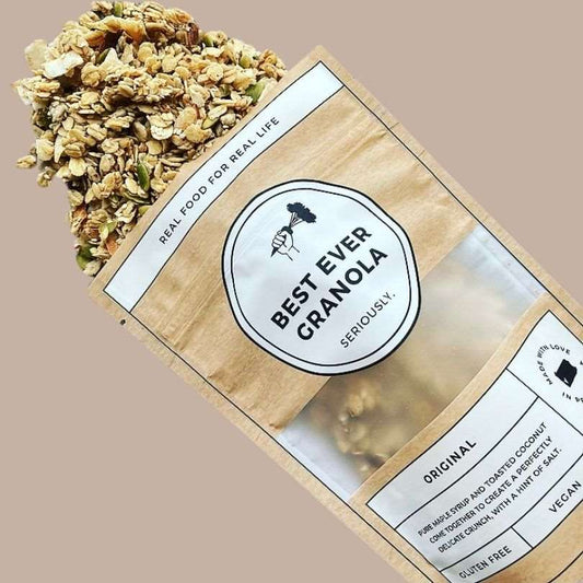 Best Ever Granola - Original Flavor-Box Builder Item-Best Ever Granola-Best Ever Granola, breakfast, brown, food, foodie gift box, handmade, housewarming, housewarming gift, LDT:GW:RESTRICT, Mother's Day, neutrals, snack, woman owned, women owned-