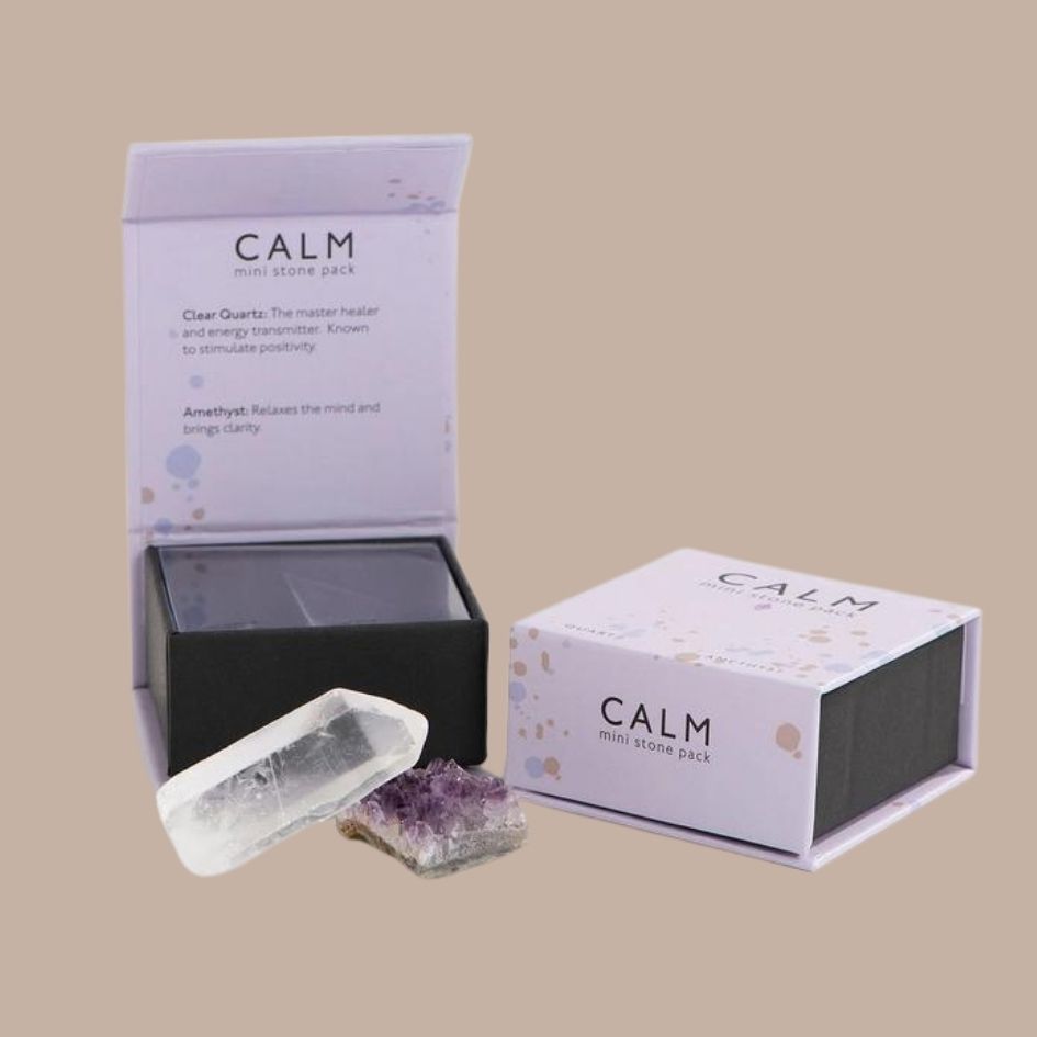 Calm Mini Crystal Pack-Box Builder Item-GeoCentral-Bride, GeoCentral, housewarming, LDT:GW:RESTRICT, Sympathy, wedding, Wellness-