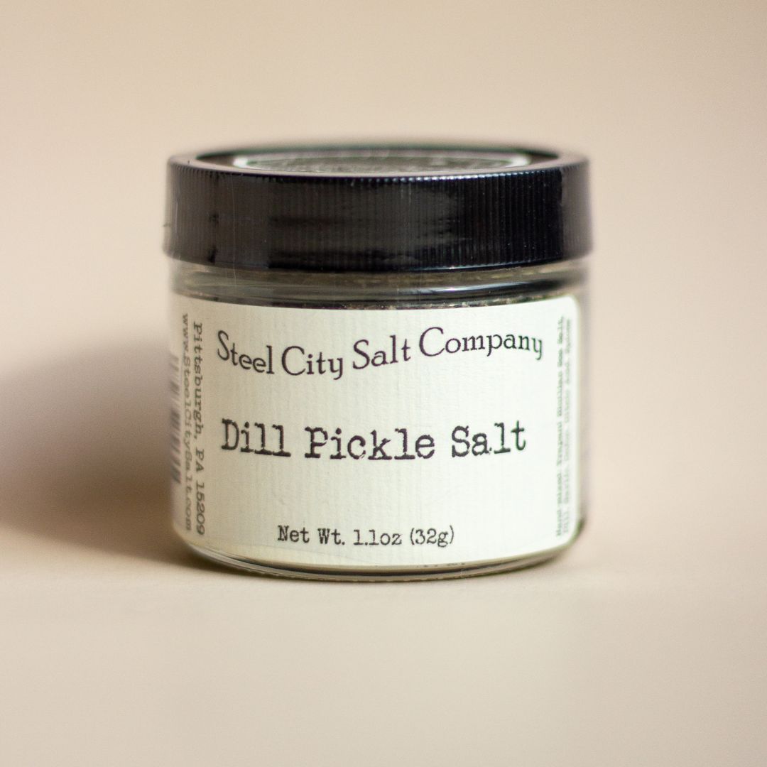 Dill Pickle Salt (Pinch Jar)-Box Builder Item-Steel City Salt-Dill pickle salt, housewarming, LDT:GW:RESTRICT, Men, Pickle, pittsburgh food & drink, popcorn gift box, popcorn seasoning, seasoning, Steel City Salt-