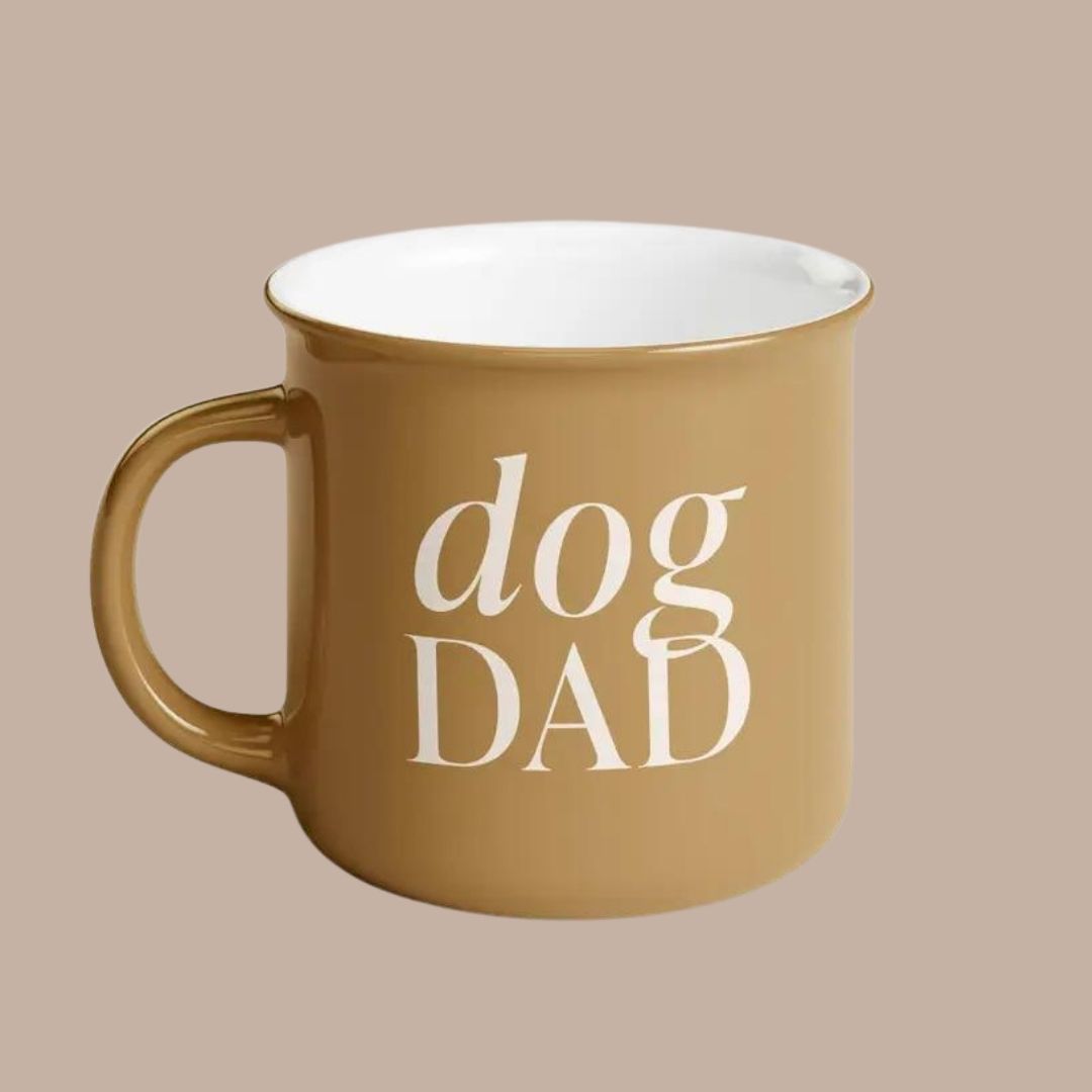 Dog Dad Campfire Coffee Mug-Box Builder Item-Sweet Water Decor-coffee/tea, Desk Essentials, Dogs, housewarming, LDT:GW:RESTRICT, Mugs, office, Pets, Sweet Water Decor, Warm & cozy-