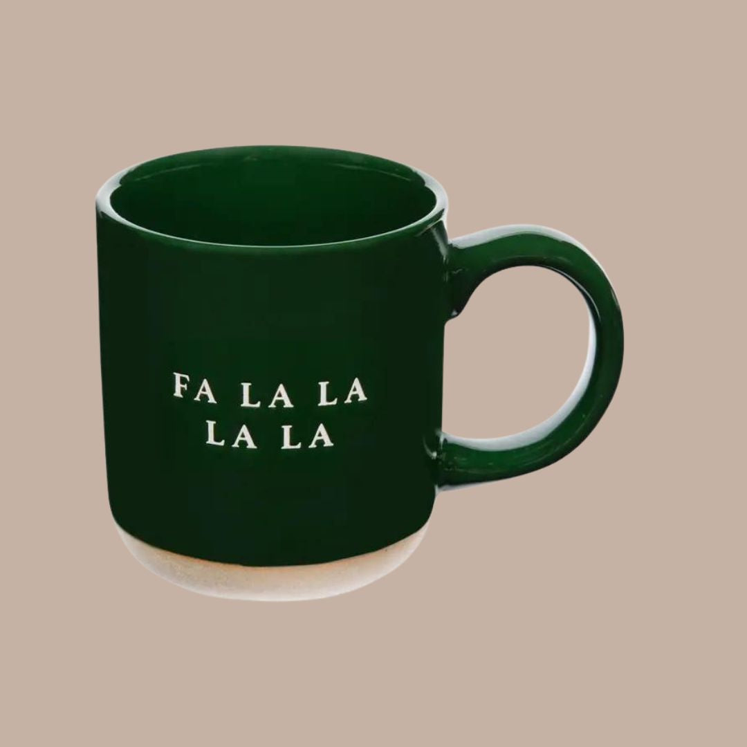 Fa la la la la Ceramic Mug-Box Builder Item-Sweet Water Decor-LDT:GW:RESTRICT, Sweet Water Decor-