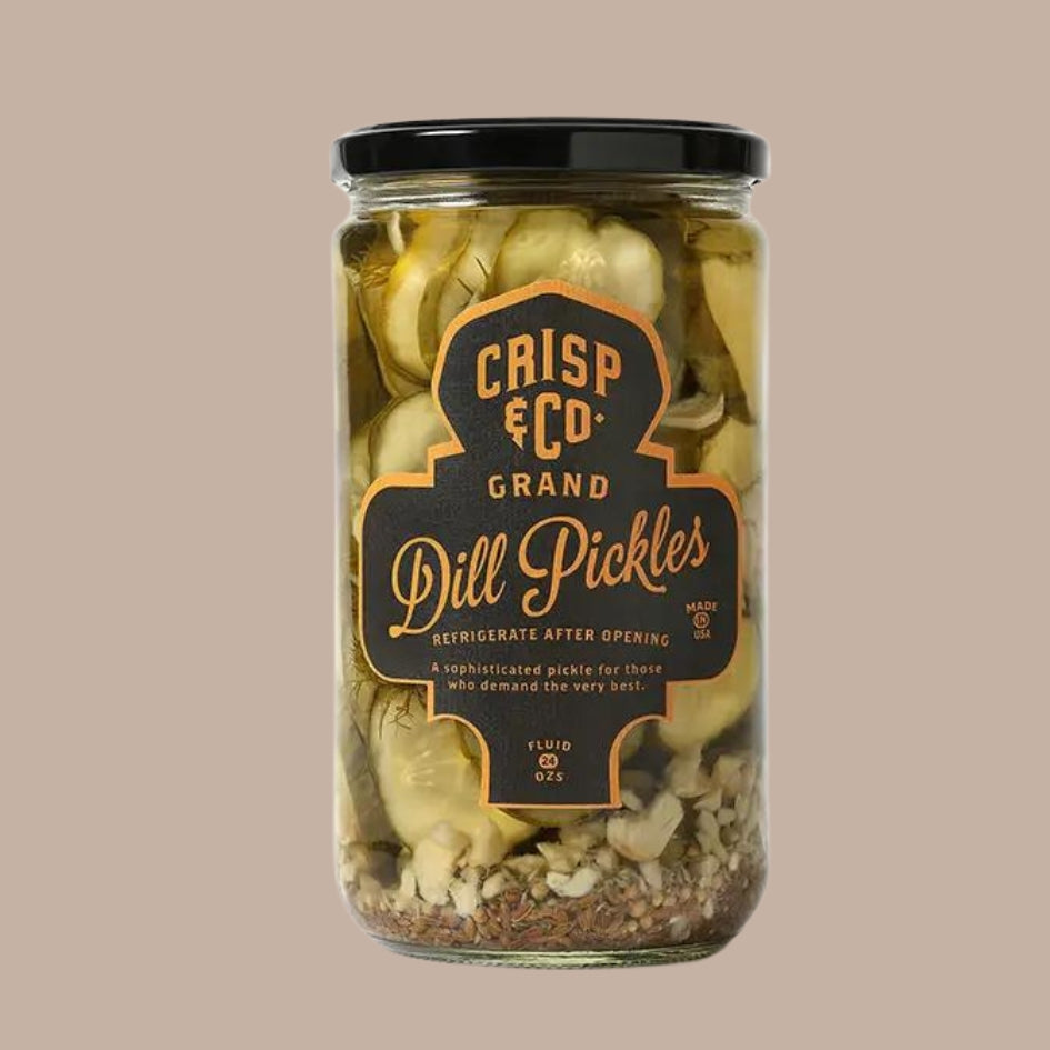 Grand Dill Pickles-Box Builder Item-Crisp & Co-Crisp & Co, crisp & co pickles, housewarming, housewarming gift, LDT:GW:RESTRICT, Men-