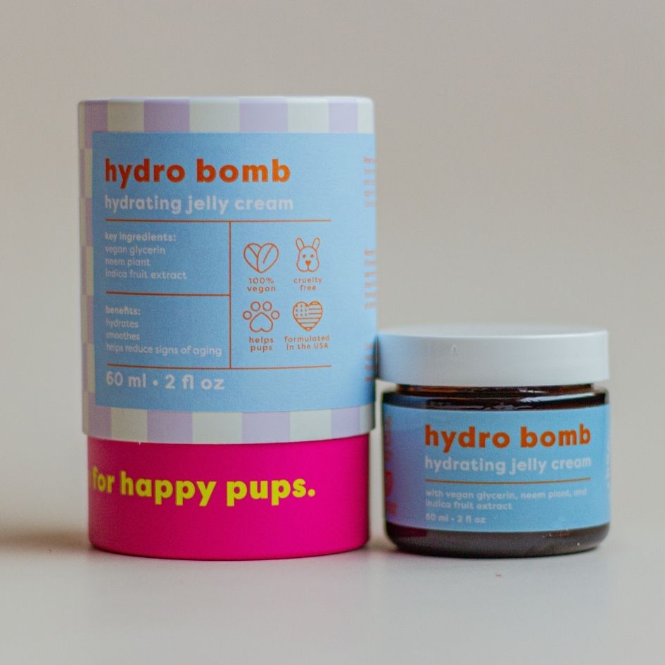 Hydro Bomb Vegan Jelly Cream Moisturizer-Box Builder Item-Happy Plant Botanicals-Bath & Body, Beauty, Bride, brides gift, bridesmaid, bridesmaid gift box, clean skincare, gift for the bride, Happy Plant Botanicals, LDT:GW:RESTRICT, Skincare-