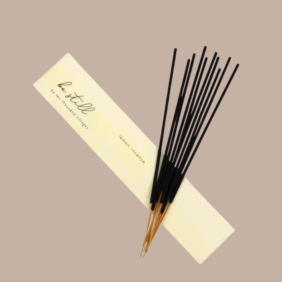 Incense Sticks-Box Builder Item-10,000 Villages-charitable, fair trade, gives back, housewarming, LDT:GW:RESTRICT, Ten Thousand Villages, Wellness-