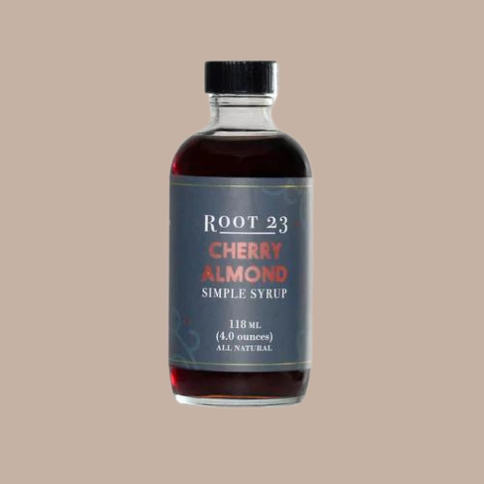 Mini Cherry Almond Simple Syrup-Box Builder Item-Root 23-celebration, Drinks/Cocktails, entertainment, gift set, housewarming, LDT:GW:RESTRICT, Root 23, simple syrup-