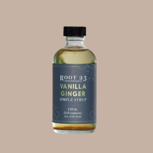 Mini Vanilla Ginger Simple Syrup-Box Builder Item-Root 23-celebration, coffee/tea, Drinks/Cocktails, entertainment, gift set, housewarming, LDT:GW:RESTRICT, Men, Root 23, simple syrup-