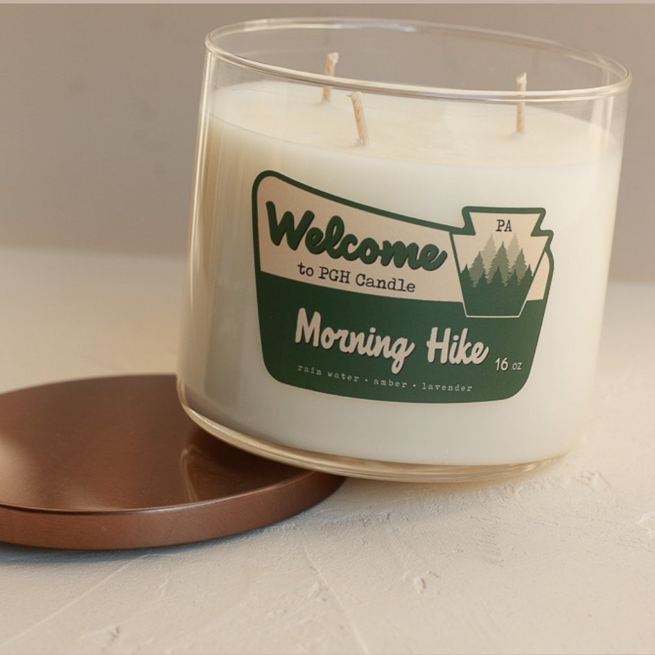 Morning Hike Candle (PA Camp Collection)-Box Builder Item-PGH Candle-Bride, housewarming, LDT:GW:RESTRICT, PGH Candle, wedding-