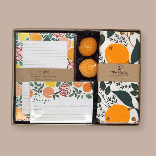 Orange Fresh Kitchen Gift Box-Housewarming Gift-KINSHIP GIFT-KINSHIP GIFT