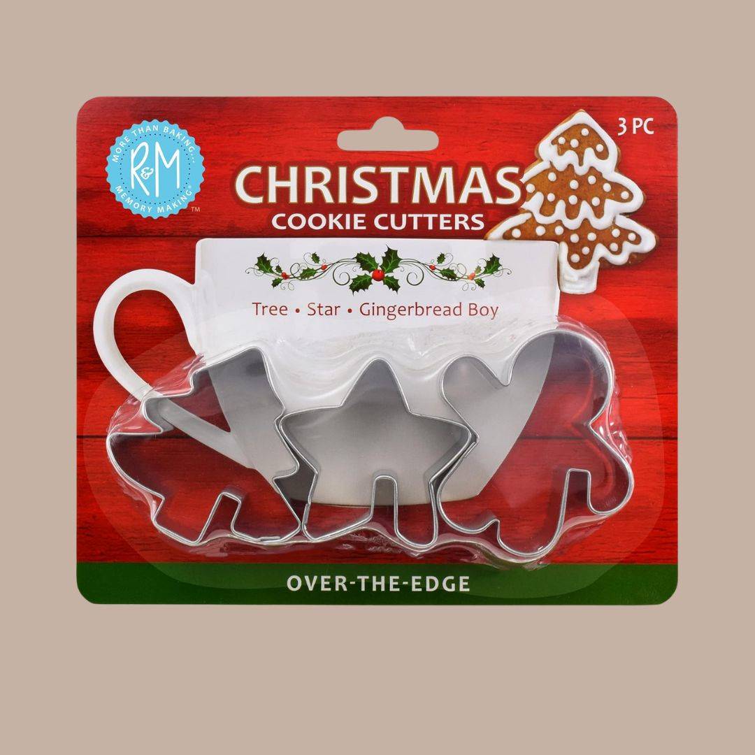 Over The Mug Cookie Cutters - Metal-Box Builder Item-R&M International-Baking, cookie cutters, holiday, holidays, housewarming, LDT:GW:RESTRICT, local holiday gift, local holiday gifts, R&M International, Warm & cozy-