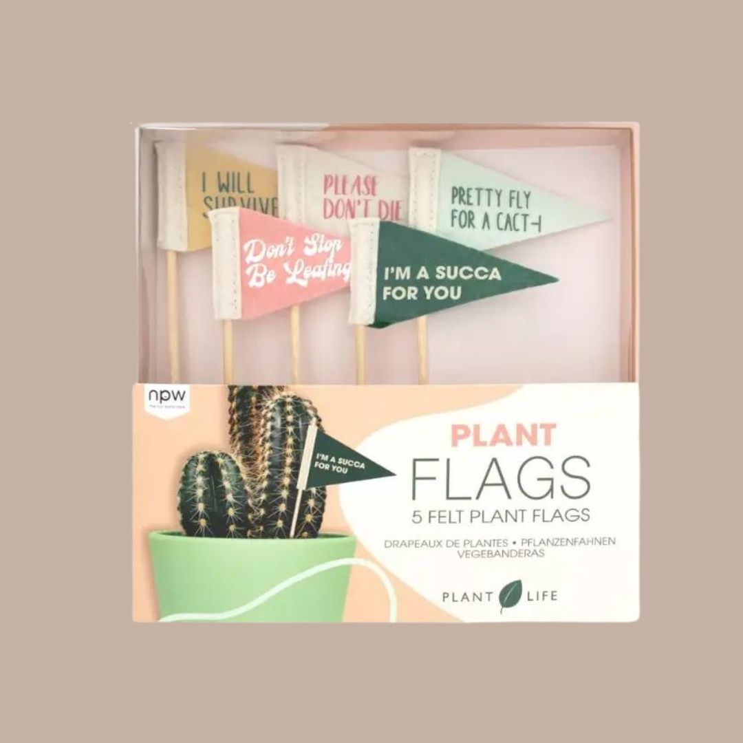 Plant Flags (5 Pack)-Box Builder Item-NPW-housewarming, housewarming gift, LDT:GW:RESTRICT, NPW-