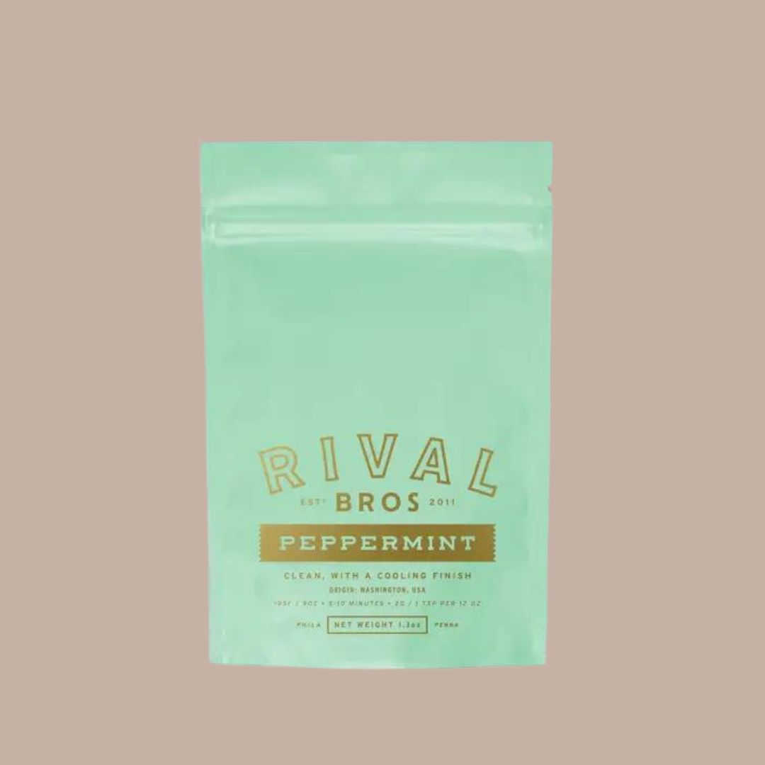 Rival Bros Loose Tea-Box Builder Item-Rival Bros Coffee-Peppermint Tea-candle tea honey, coffee/tea, get well soon, LDT:GW:RESTRICT, relaxation gift, Rival Bros, Sympathy, sympathy gift, sympathy gift box, tea, tea and honey, tea gift, Wellness-