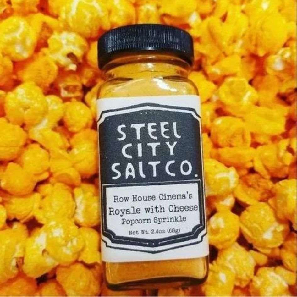 Row House Cinema Royale with Cheese Popcorn Seasoning-Box Builder Item-Steel City Salt-housewarming, housewarming gift, LDT:GW:RESTRICT, Men, pittsburgh food & drink, popcorn seasoning, Steel City Salt-