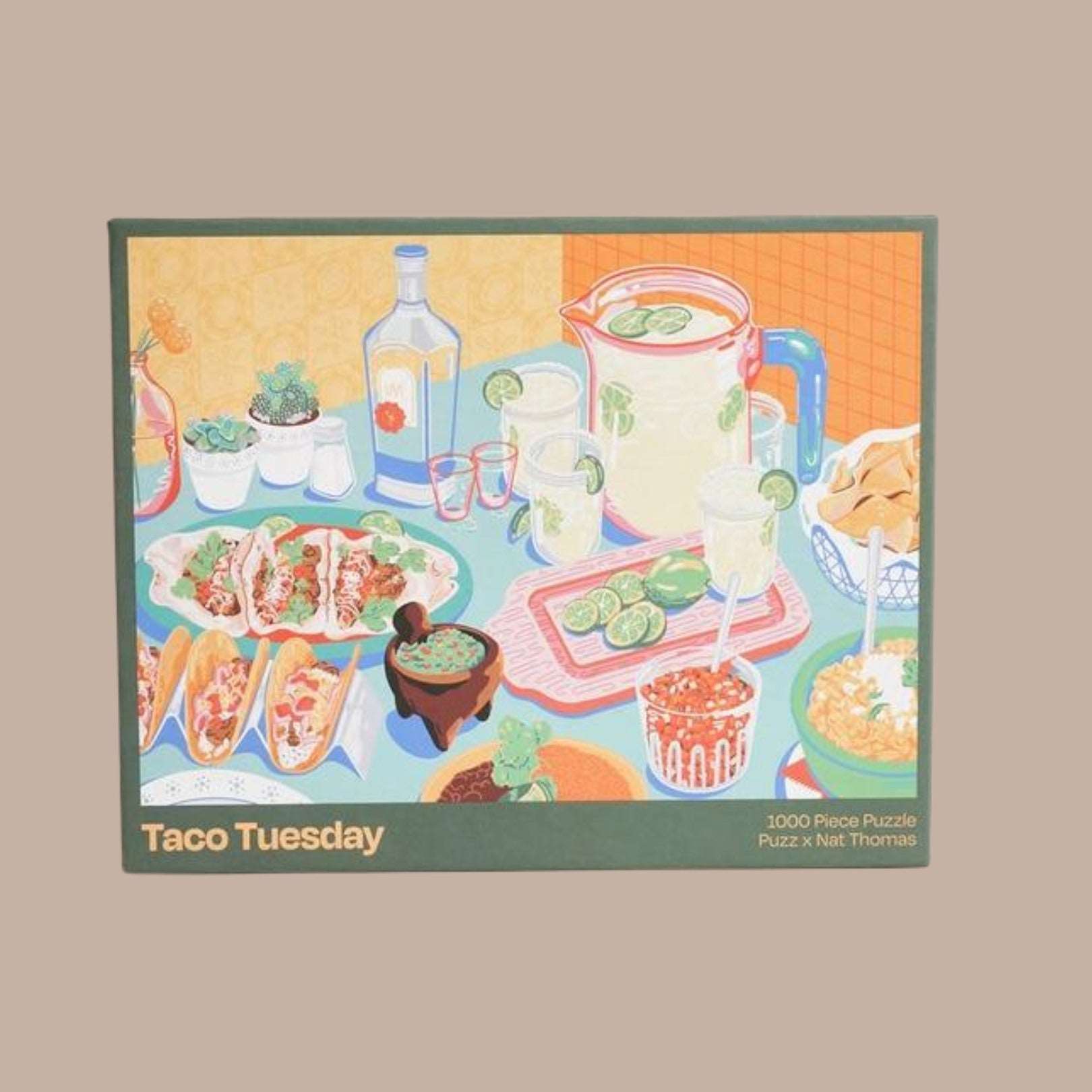 Taco Tuesday Puzzle (1,000 Pieces)-Box Builder Item-Puzz-housewarming, LDT:GW:RESTRICT, PUZZ, puzzle-