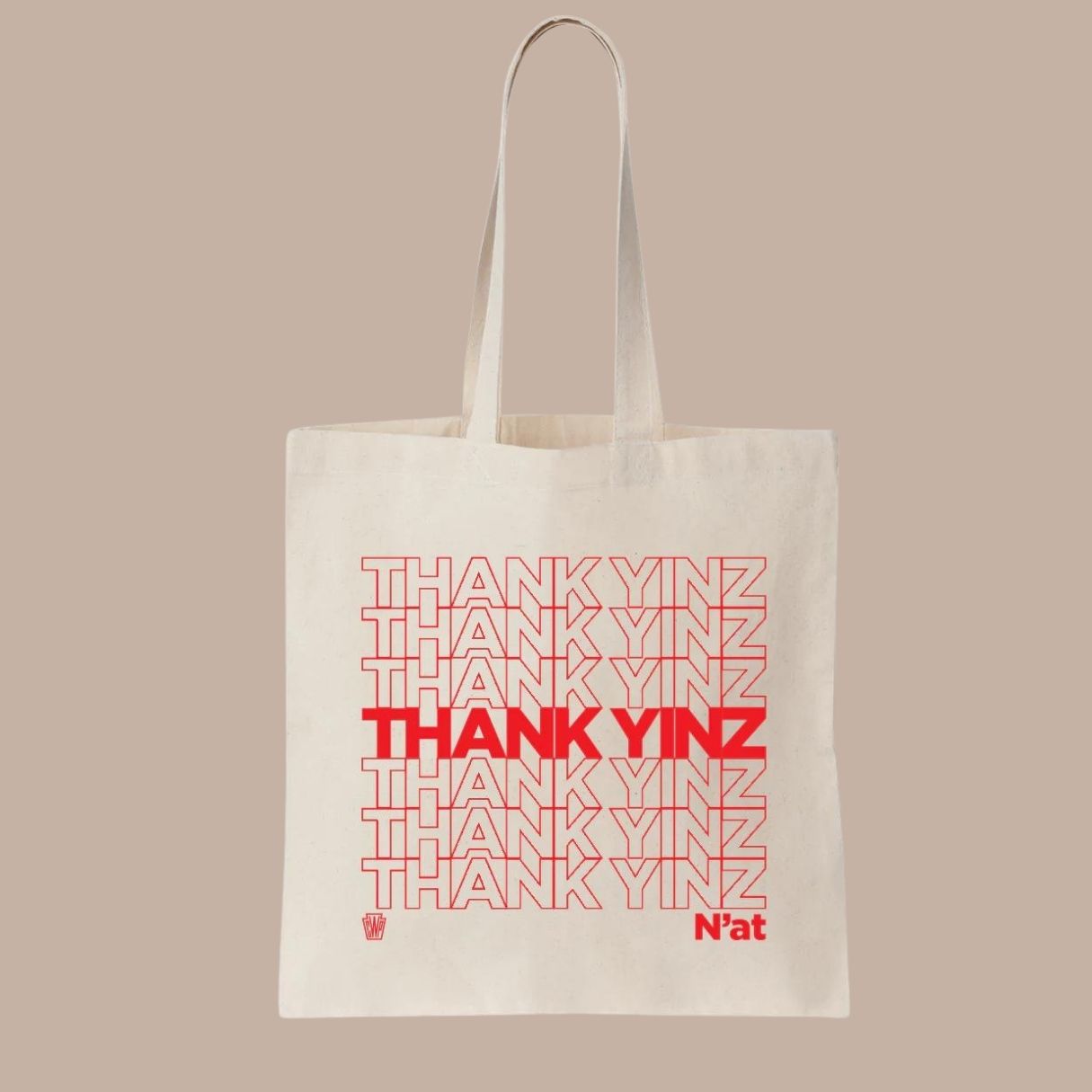 Thank Yinz Tote-Box Builder Item-Commonwealth Press-Black & Gold, black & Yellow, Commonwealth Press, housewarming, LDT:GW:RESTRICT, Men, pittsburgh, pittsburgh brands, red, yinz, yinzer-