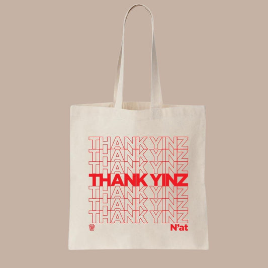 Thank Yinz Tote-Box Builder Item-Commonwealth Press-Black & Gold, black & Yellow, Commonwealth Press, housewarming, LDT:GW:RESTRICT, Men, pittsburgh, pittsburgh brands, red, yinz, yinzer-